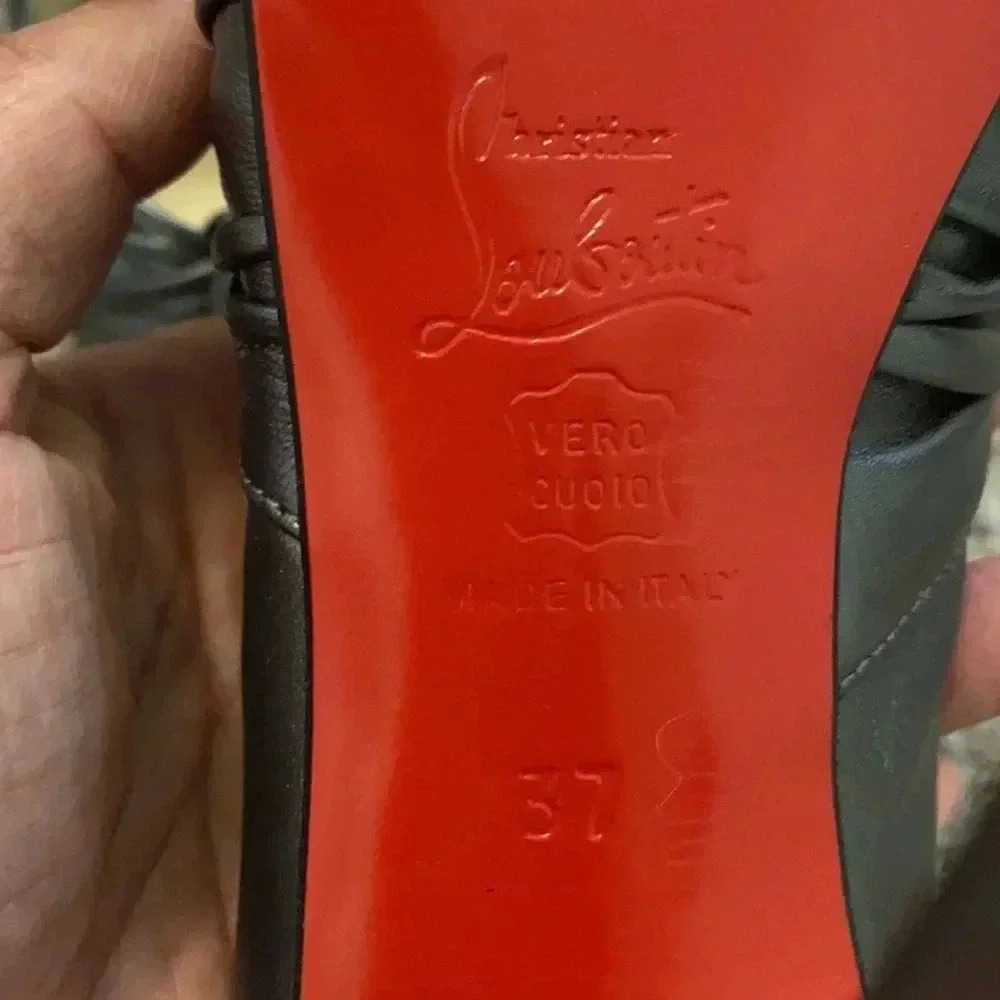 CHRISTIAN LOUBOUTIN HEELS - Picture 9 of 10
